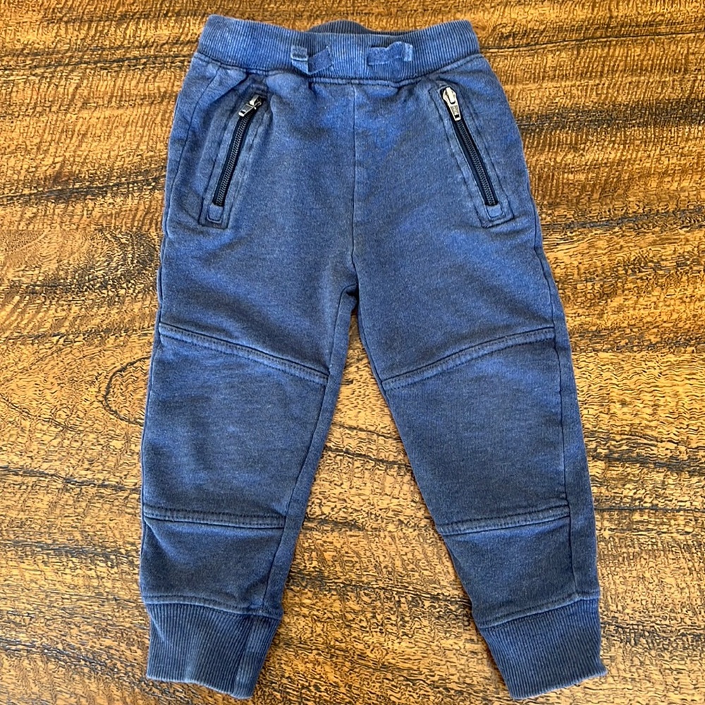 Hanna Andersson Double Knee Slim Sweatpants Size 3